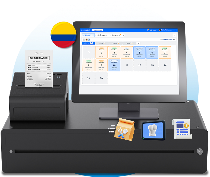 Sistema POS OlaClick para facturación electrónica en restaurantes