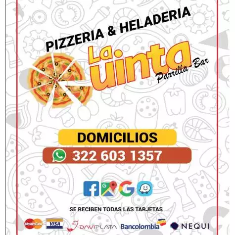 Logotipo de Pizzería y Heladería La Quinta