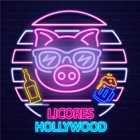 Logotipo de Licores Hollywood