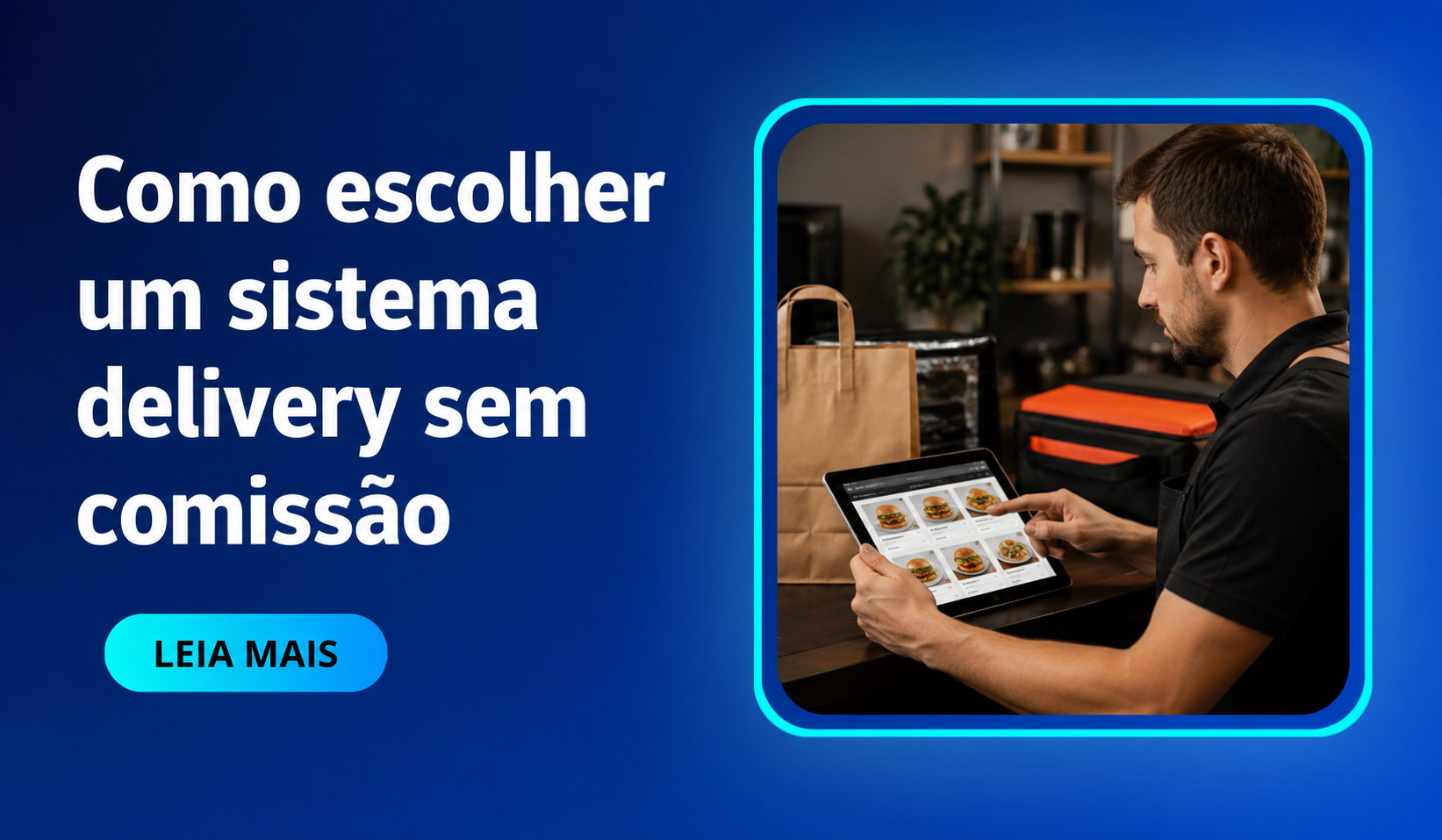 Sistema delivery sem comissão