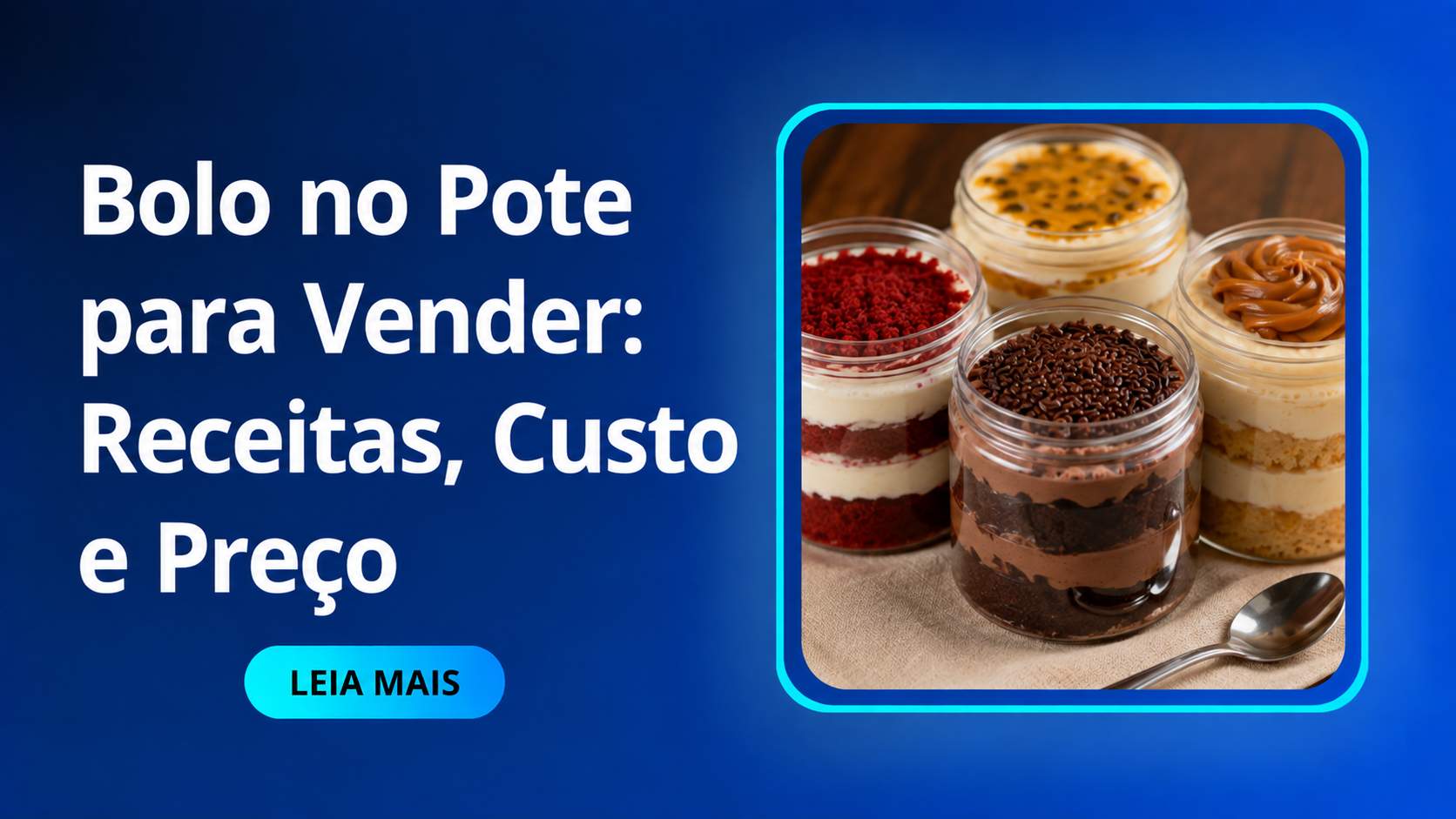 Bolo no Pote para Vender