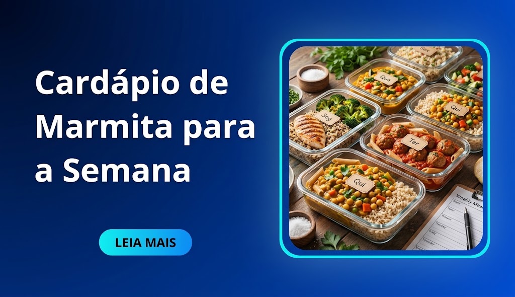 Cardápio de Marmita para a Semana