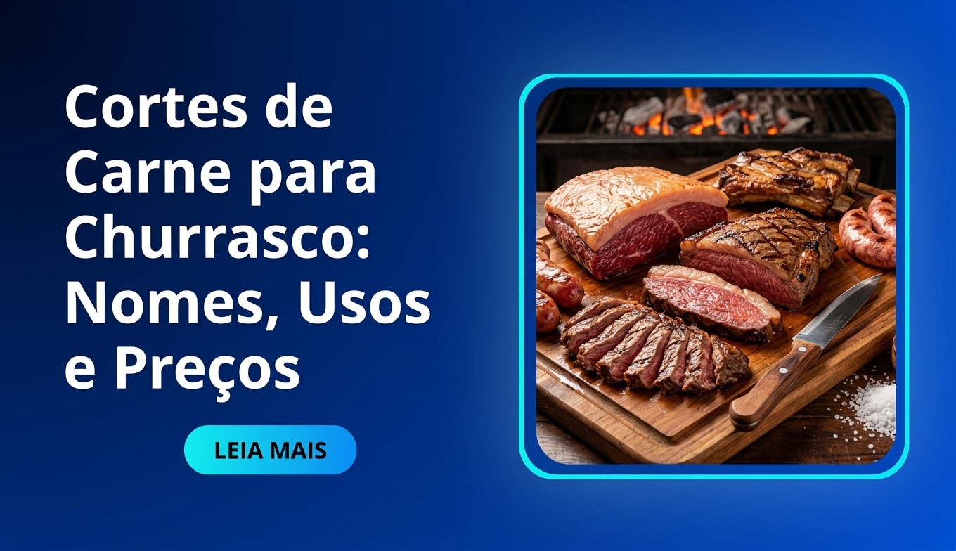 Cortes de Carne para Churrasco Nomes, Usos e Preços