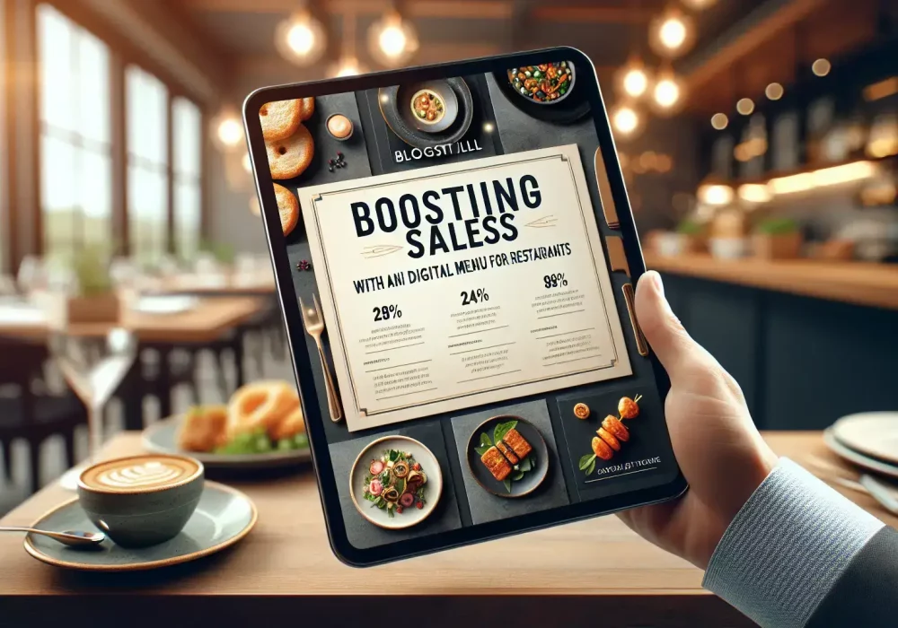 Impulsa tus ventas con un menú digital atractivo para restaurantes